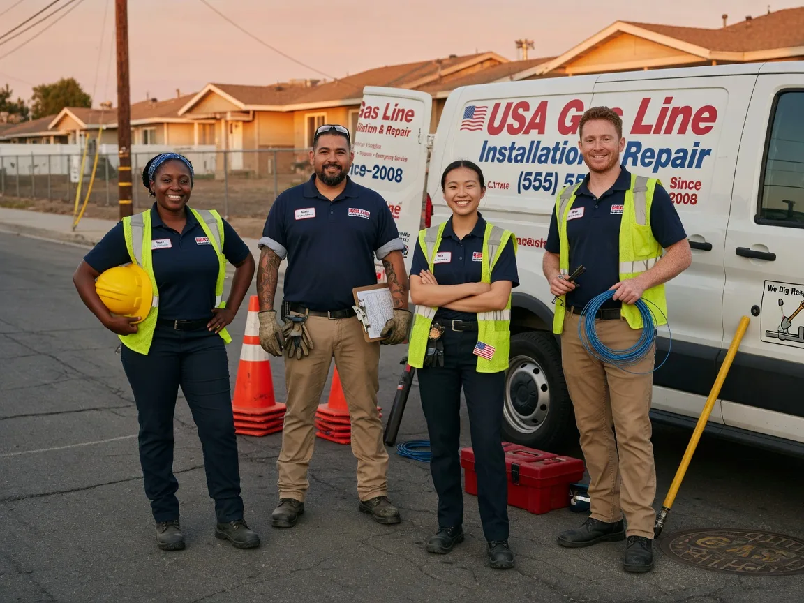 Gas Line Installation company in Butler, IN